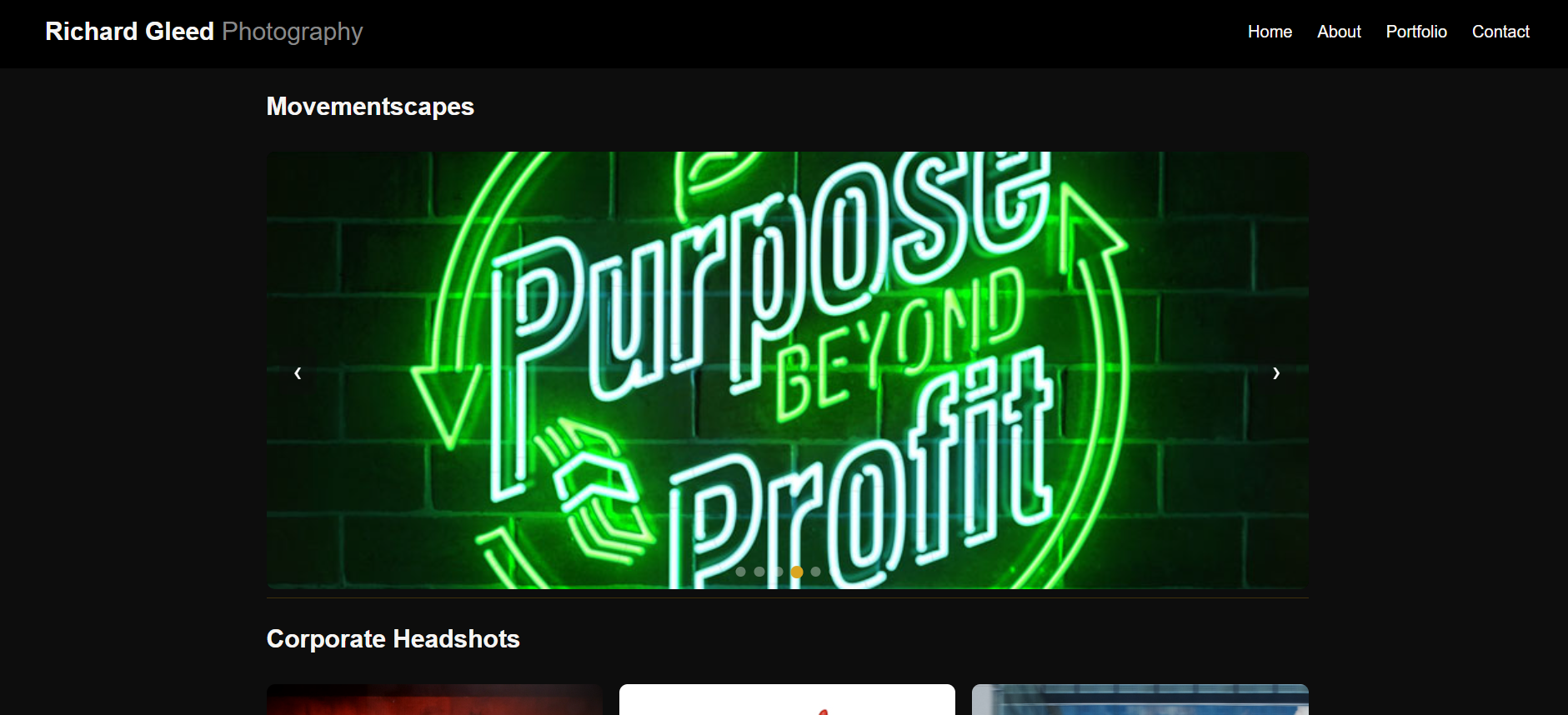 Business Landing Page Design